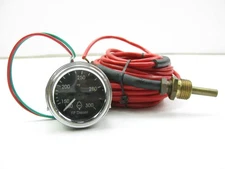 NEW - OUT OF BOX - Federal Mogul HD Oil Temp Gauge W/ Sender 100-300 Degrees F.