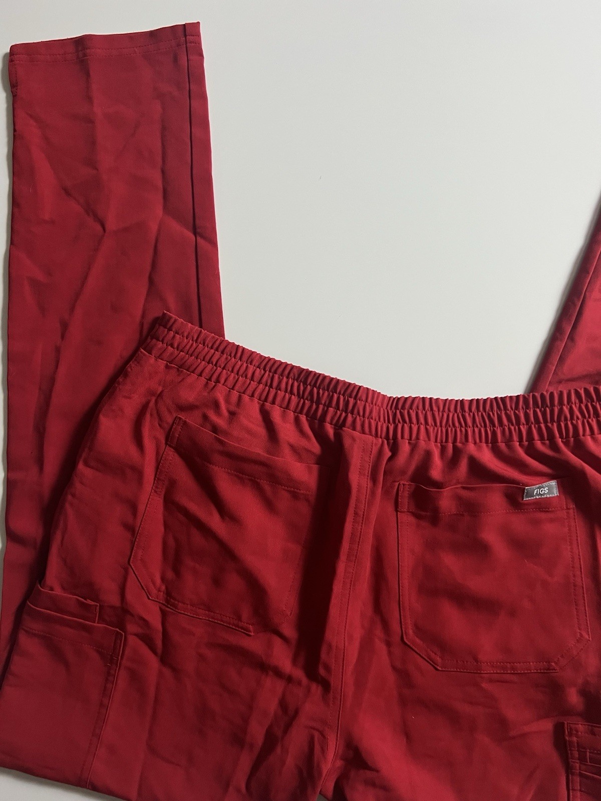 FIGS Technical Collection Scrub Set, Red, Size M/… - image 8