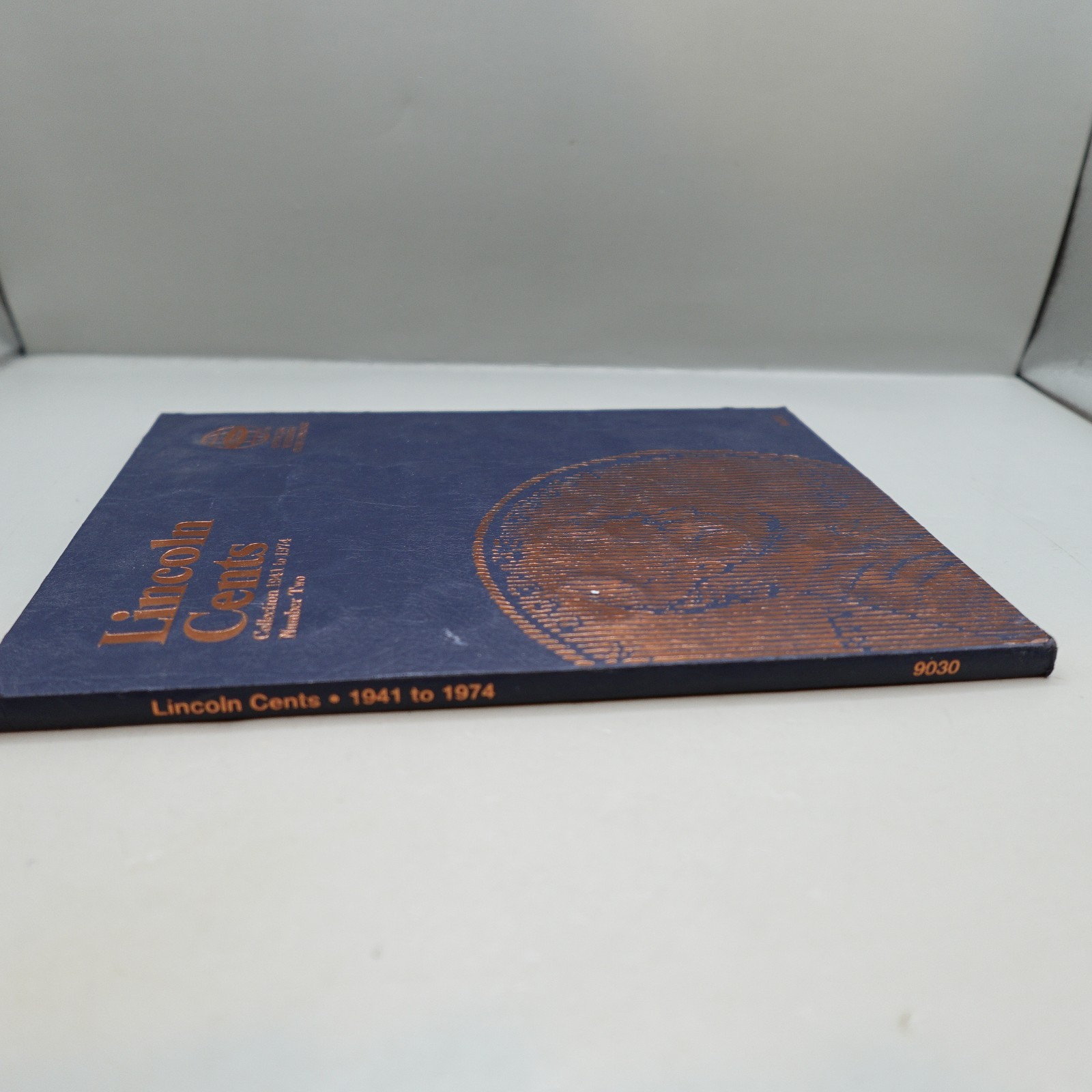 Whitman Coin Folder Lincoln Cents Starting 1941-1974 Incomplete Set 80 Coins