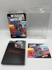 Mission: Impossible NES Nintendo Complete CIB Great Condition! NICE!