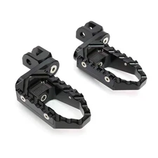 Black TRC 40mm Lower Front Wide Footpegs For Honda ST 1100 Pan European 90-02 01