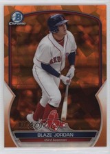 2023 Bowman Chrome Sapphire Prospects Orange 3/75 Blaze Jordan #BCP-167 0o48