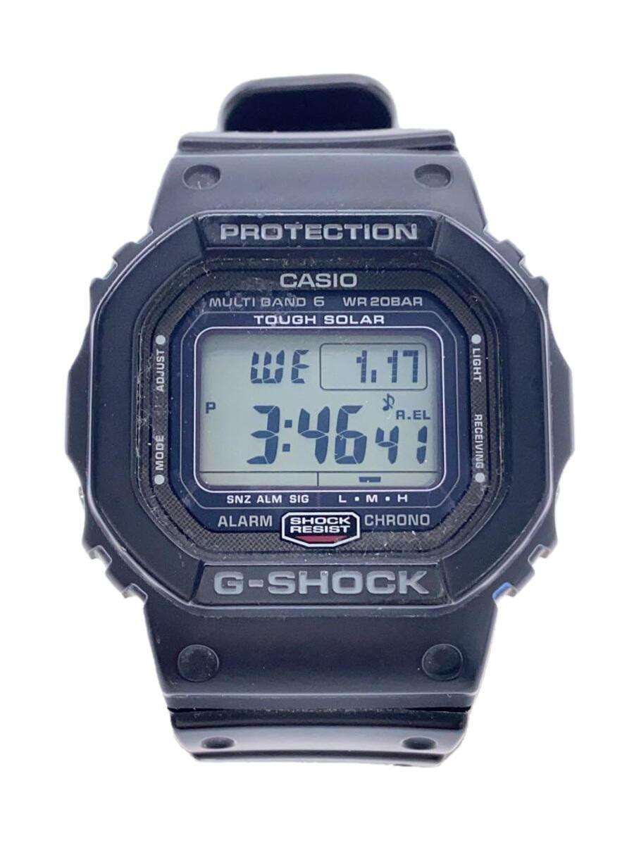 Casio GW-5000 Solar Digital Watch Black Stainless Steel New Casio GW-5000 Solar Digital Watch Black Stainless Steel New