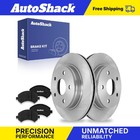 Front Brake Rotors Ceramic Pads for Dodge Durango 2006-2018 Ram 1500 5.7L