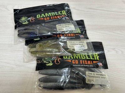 , un, Gambler EZ Swimmer, 3-color pack, 7 pieces, beschädigte Verpackung,...