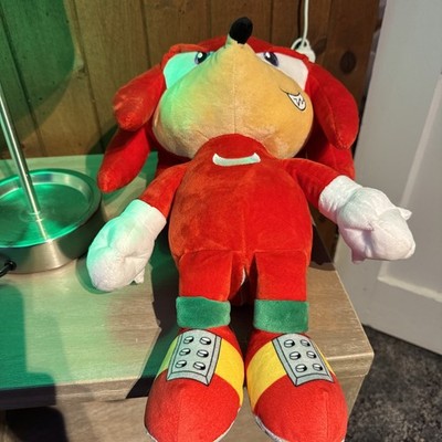 LARGE Sonic the Hedgehog 16'' HugMe Knuckles Plush by Kidrobot - NEW