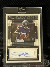 2023 Panini One Rookie Jordan Addison Day One Autographs /99 Sealed Vikings