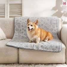 Dog Blankets for Small, Medium Dogs, Puppy Blanket Washable