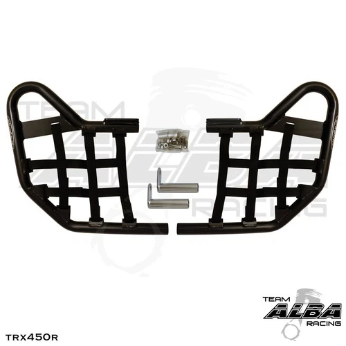 Yamaha Warrior 350 Nerf Bars   Alba Racing    Black Black  210 T1 BB