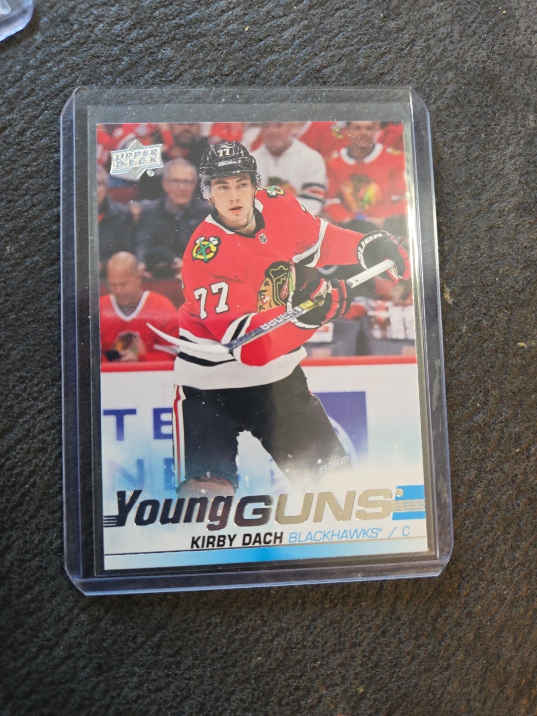 2019-20 Upper Deck Kirby Dach Young Guns RC #451 Chicago Blackhawks