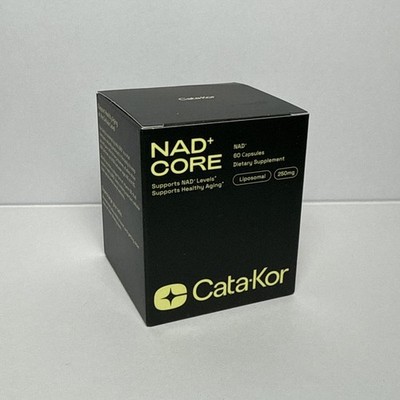 CATAKOR NAD+ core NAD+ Supplement for Skin Aging Support 60 caps 250m