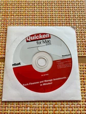 Quicken 2005 for Mac Apple Macintosh Intuit Computer Finance Software PPC
