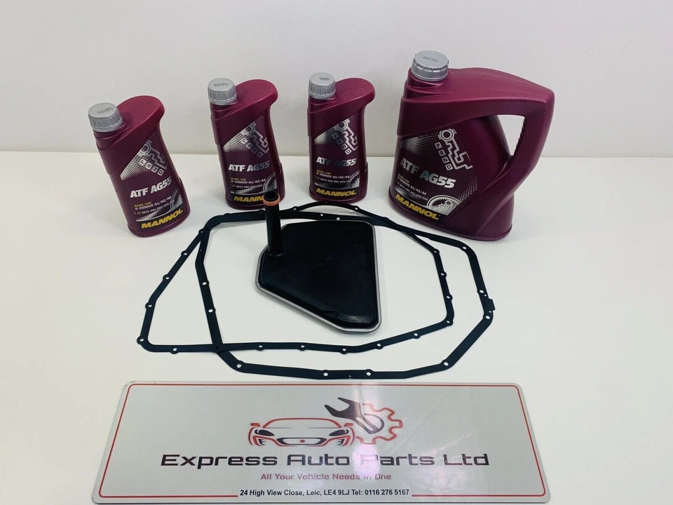 Filtro de sellado de cárter de transmisión caja de cambios automática Audi A4 S4 A6 A8 7L aceite ZF 6HP19A Foto 3 de 4