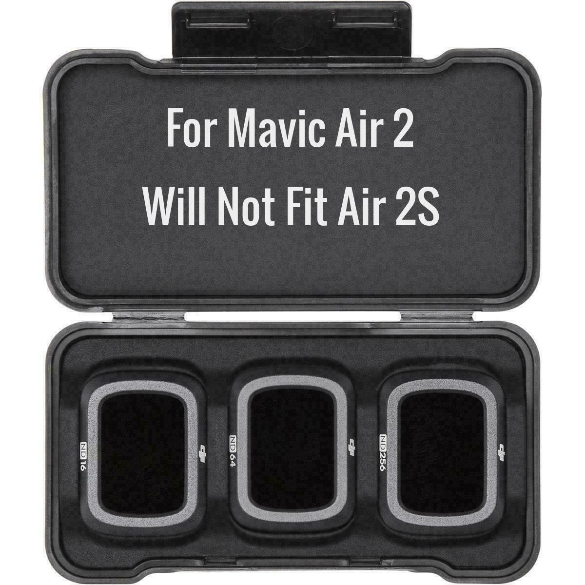 Genuine NEW DJI Mavic Air 2 ND Filter Set (ND16, ND64, ND256