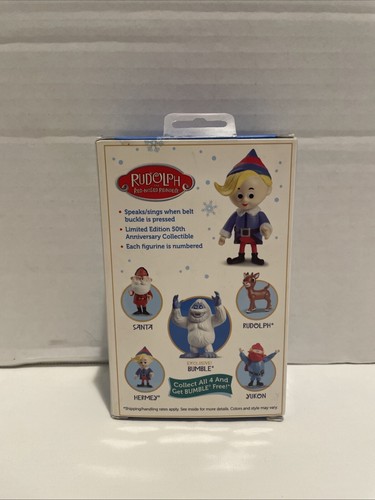 2003 Hermey Figurine Rudolph the Red Nosed Reindeer Figure Christmas Decore TOY - Picture 2 of 6