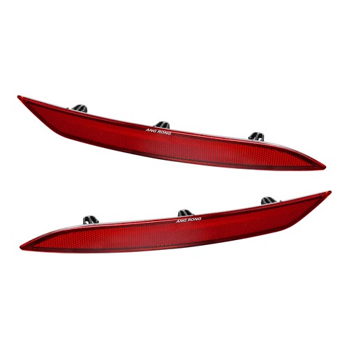 2x Rot Heckstoßstange Reflektor für VW Golf VII GTI Limo Facelift 5G1 2017-2020 - Bild 5 von 12