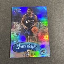 1999-2000 Fleer Mystique Basketball Laron Profit Wizards Rookie Card 1333/2999