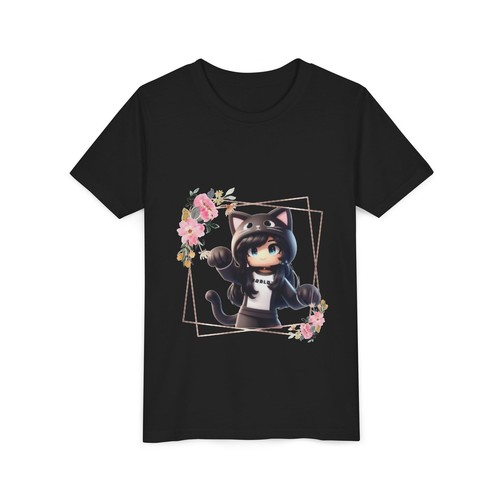 Roblox Cat Youth Short Sleeve Tee - Picture 16 of 73