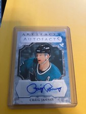 2023-24 UPPER DECK ARTIFACTS AUTOFACTS CRAIG JANNEY