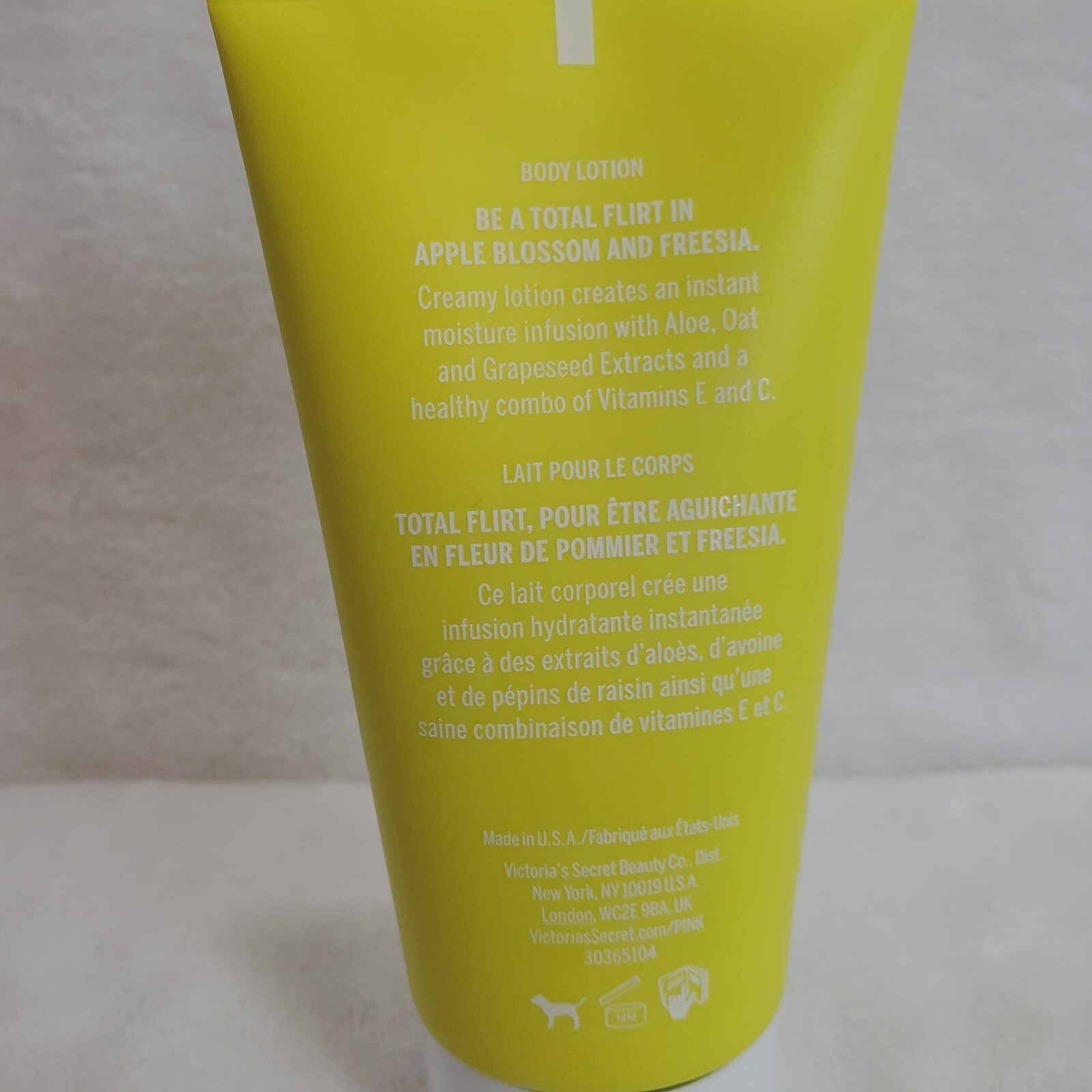 Victoria Secret Love Pink Total Flirt Hand And Body Cream Discontinued 2.5oz New
