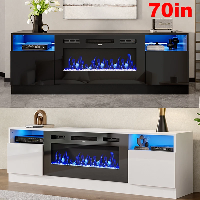 70 inch console online cabinet
