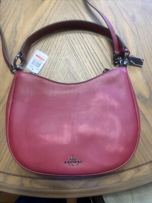 Coach Purse Nomad Hobo in Glovetanned Leather F36026 Coach Purse Nomad Hobo in Glovetanned Leather F36026