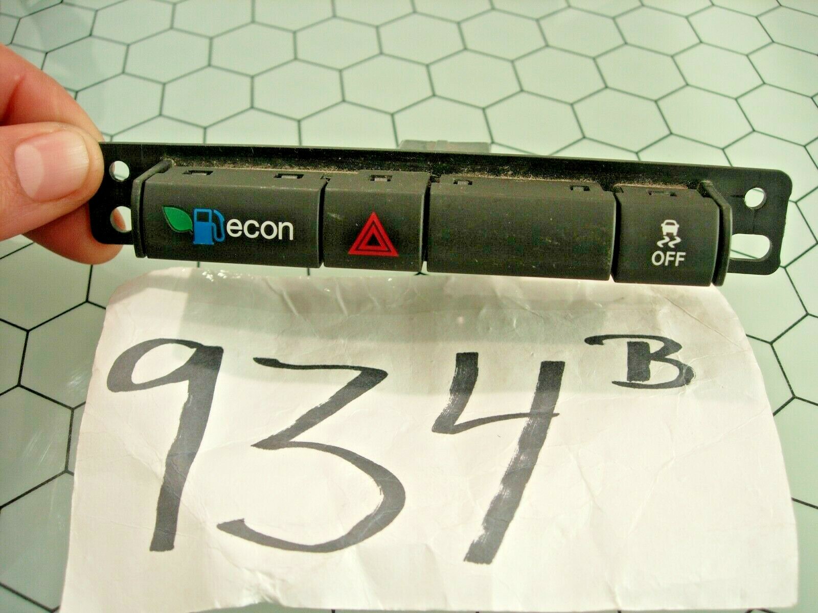 12 13 14 Town & Country Econ Traction Hazard Switch Control Power #934-B