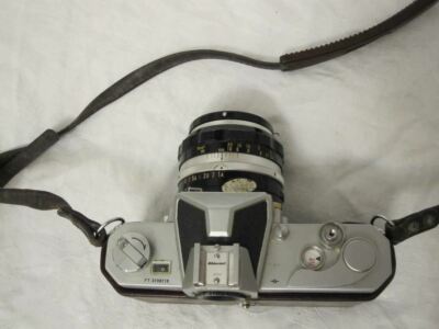 NIKON NIKKORMAT FT FILM CAMERA WITH NIKKOR-S 1:1.4 f=50mm LENSES