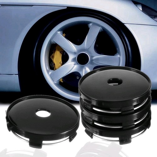4x 60mm Car Wheel Tire Rim Center Hub Cap Cover Decoration Car Accessories - Picture 3 of 12