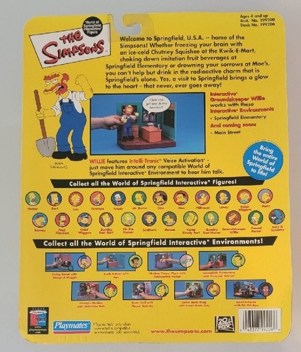 Figura interactiva de Springfield de Los Simpson Grounds Keeper Willie - Imagen 2 de 2