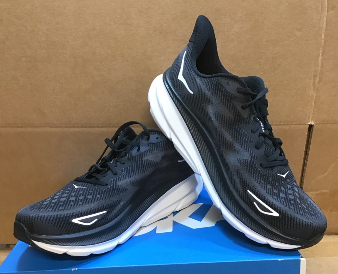 Hoka One One Clifton 9 1127895 BWHT Men display picture 3