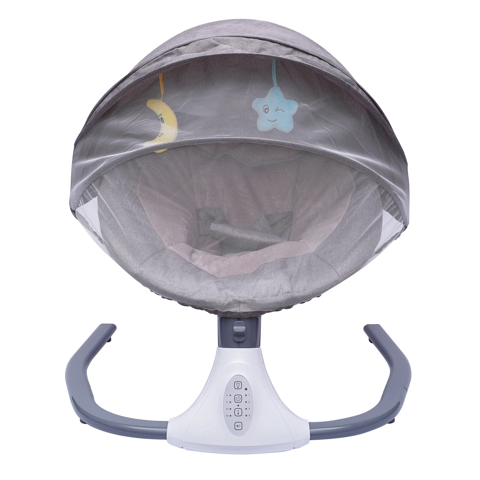 Electric Baby Bouncer Swing Bluetooth Music Cradle Rocker Chair Infant Newborn