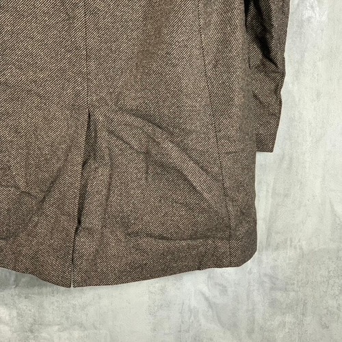 Abrigo HUGO BOSS Para Hombre Marrón Ajustado Estampado Migor Elastizado 3 Botones Talla 44R - Imagen 6 de 10