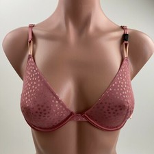 Victoria's Secret Unlined Underwire Demi Bra Canyon Rose Size 36DDD NWT