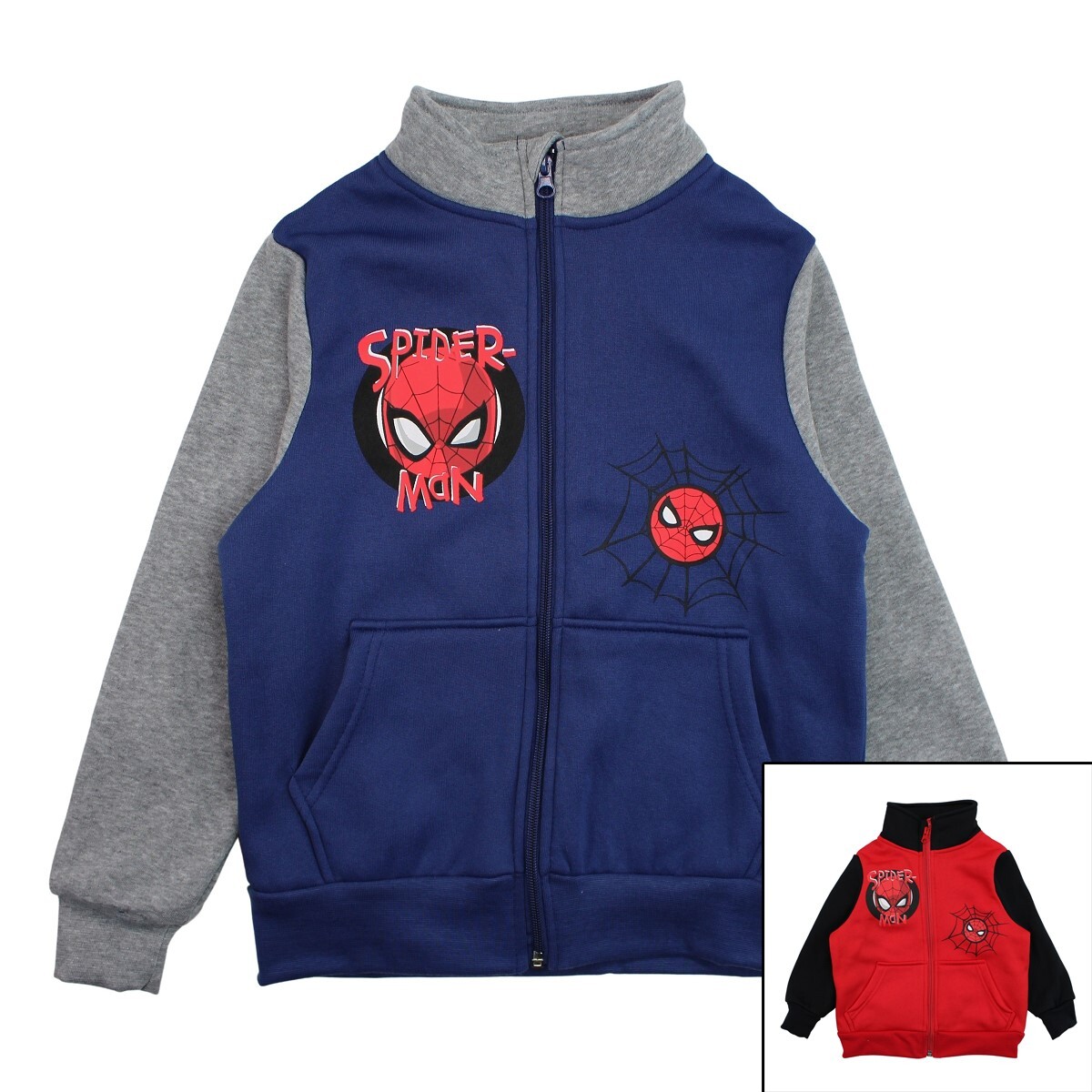 Spiderman Spider Man Sweatjacke Jacke Freizeitjacke Jungen Gr