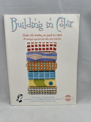 Building In Color Knitting Book Michelle Hunter Pattern Building Blocks Sequel
