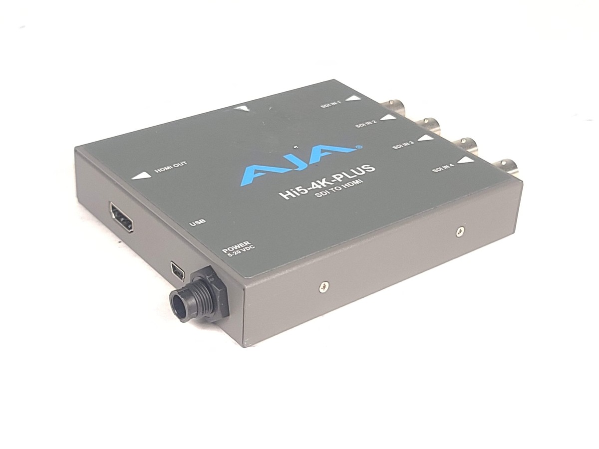 AJA Hi5-4K-Plus SDI to HDMI w/ PSU(1918-101) | eBay