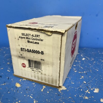 STI STI-SA5000-B SELECT ALERT ALARM MINI CONTROLLER BLUE LENS