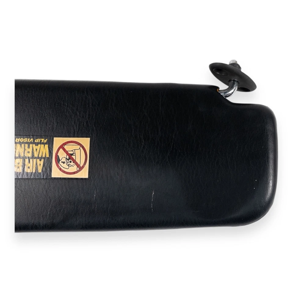 1997-2001 Hyundai Tiburon Driver Left Side Sun Visor Black - Image 3 of 4