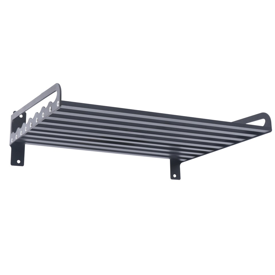 Kitchen Storage Shelf WallMounted Microwave Rack Space Saving Holder