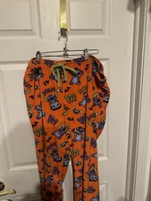 Stitch Halloween Pajama Pants Fleece Women's Size 3X 22-24 Lilo  Stitch