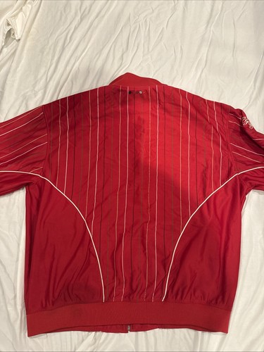 Coogi Men’s Jacket Size 4XL Striped Red Embroidered Vintage 90s RARE - Picture 19 of 23