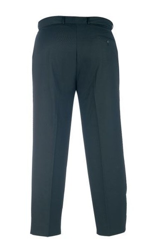 Duke London Hombre Gabardina Pantalones en Negro, Cintura 107TO152cm, L - Imagen 2 de 2