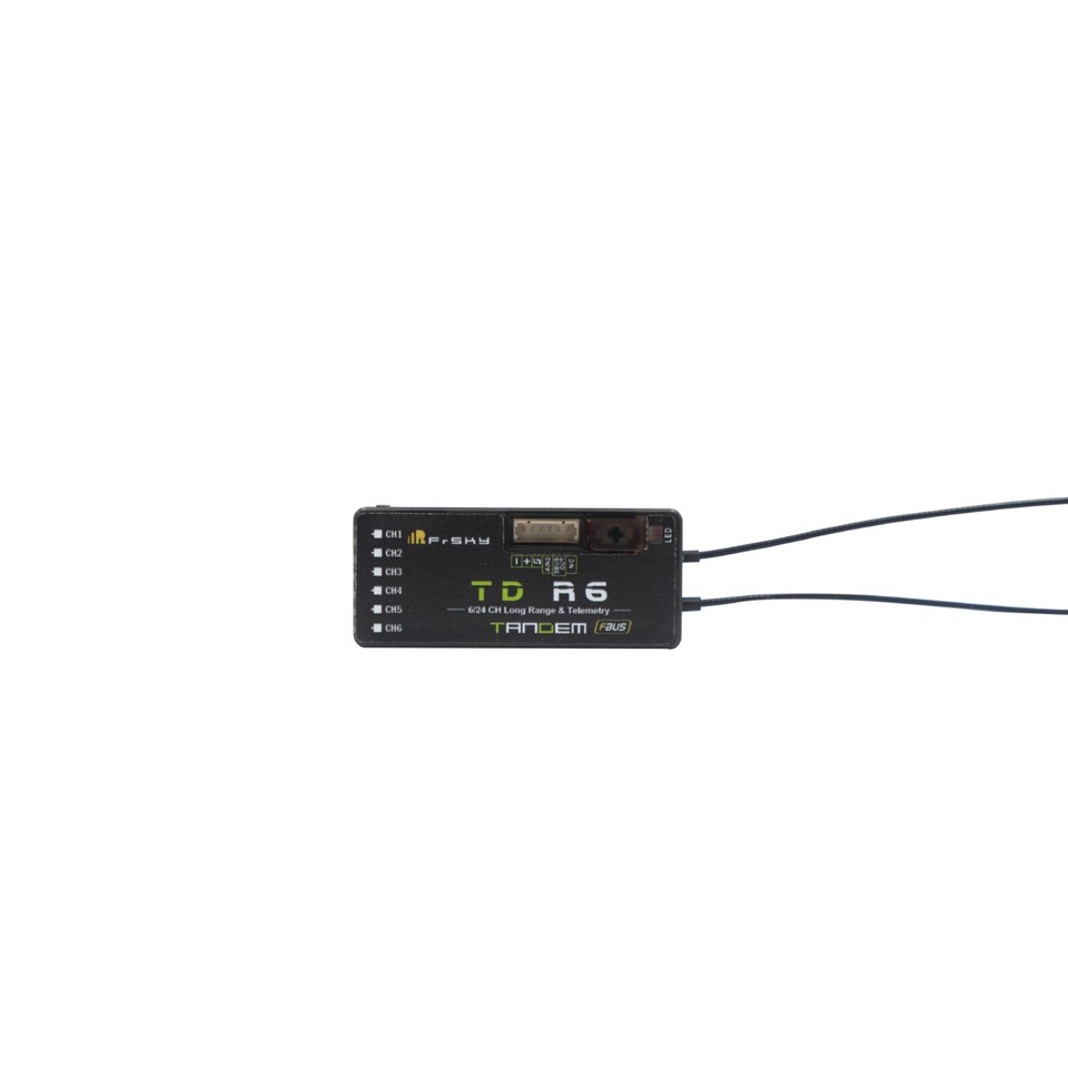Receptor FrSky TD R6 De Banda Dupla 2.4G 900M 6 Canais Compatível Com