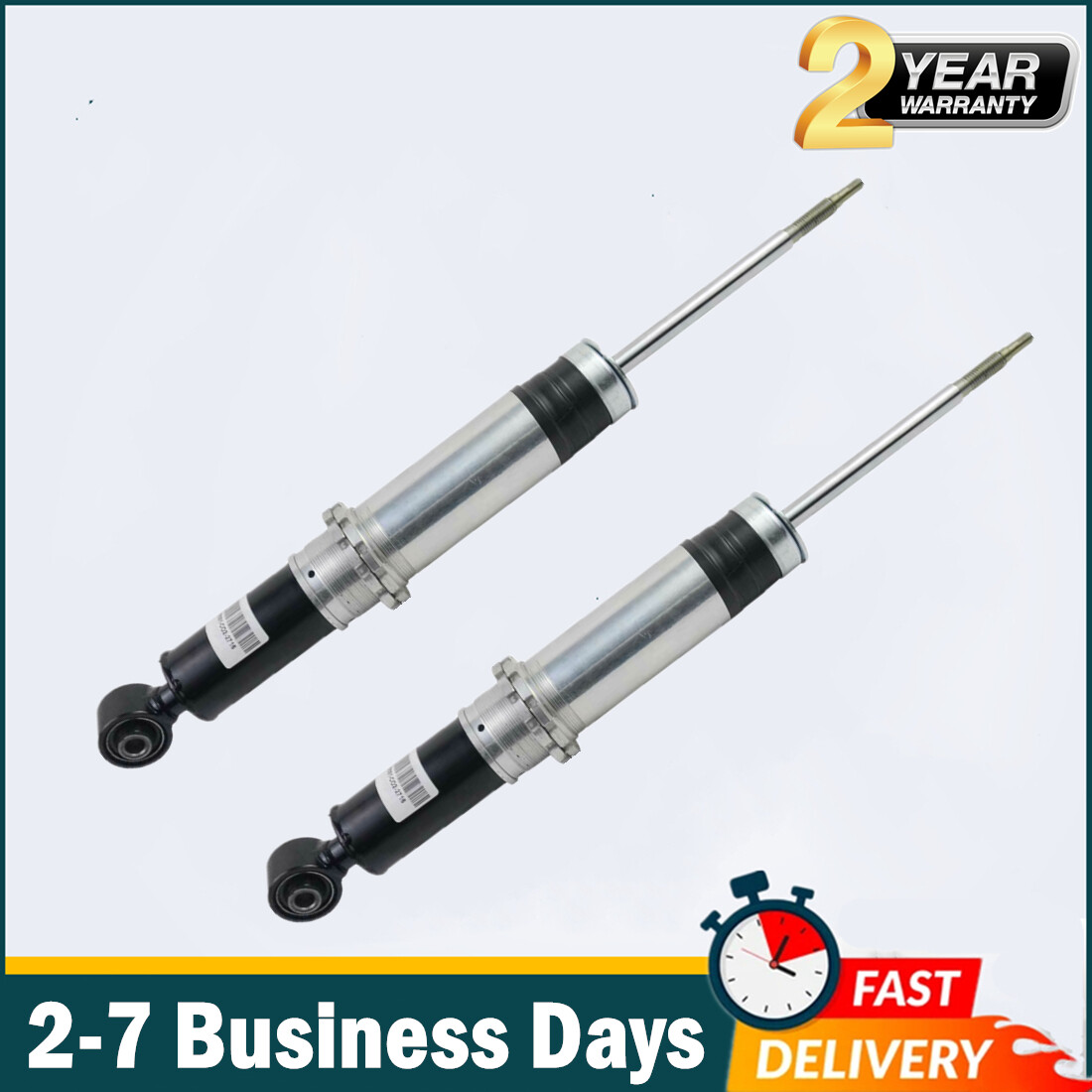 2X Front Shock Absorbers w/Magnetic Fit Ferrari 458 Italia Spider 10-15 w/Lifter