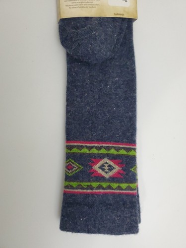 Wrangler® Ladies Angora Aztec Denim Knee High Socks Size 6-9 - Picture 5 of 5