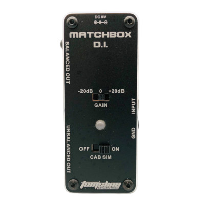 Gitarren Bass DI Box passiv AMX-3 Matchbox True Bypass tomsline Aroma NEU OVP