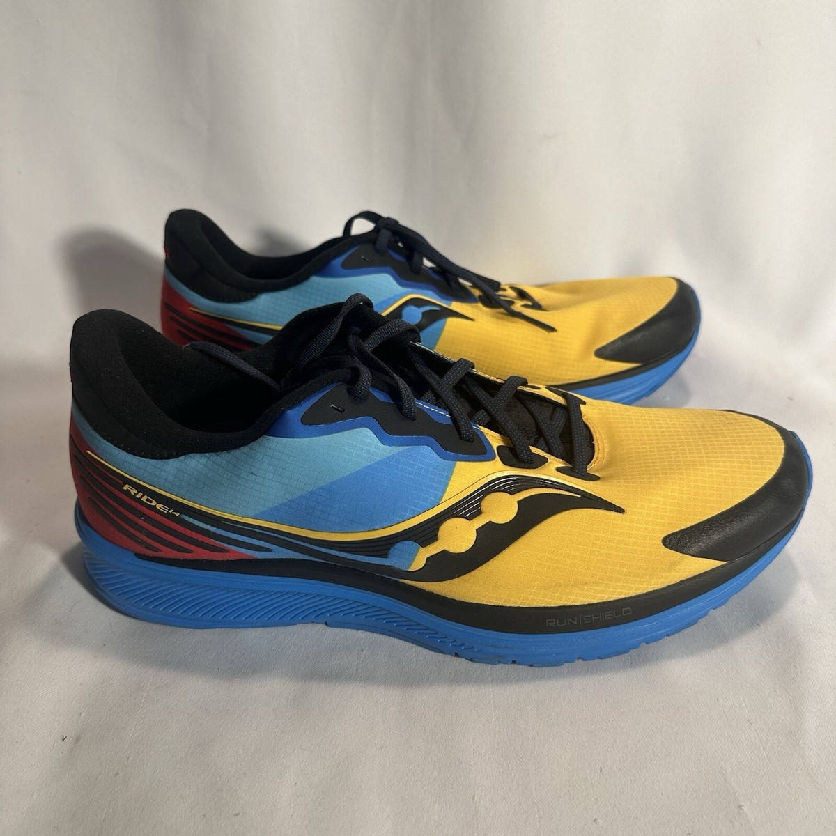 Saucony Ride 14 Runshield Solar Chill Men\'s 11 S20652-1 Multicolor SAUCONY RIDE 14 RUNSHIELD SOLAR CHILL MENS SHOES S20652-1  main image 3