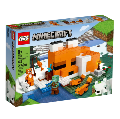 LEGO® Minecraft 21178 - Loża lisa + NOWE & ORYGINALNE OPAKOWANIE - Zdjęcie 1 z 1