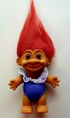 SWIM // BATHING SUIT 5/" Russ Troll Doll NEW Red Hair